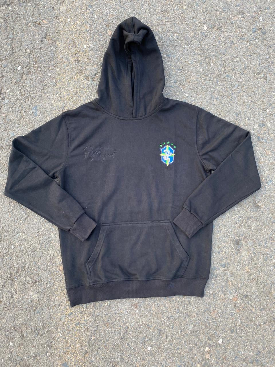 Chlr Brazil Inspired Hoodie - Black with colored logo - Pre-order