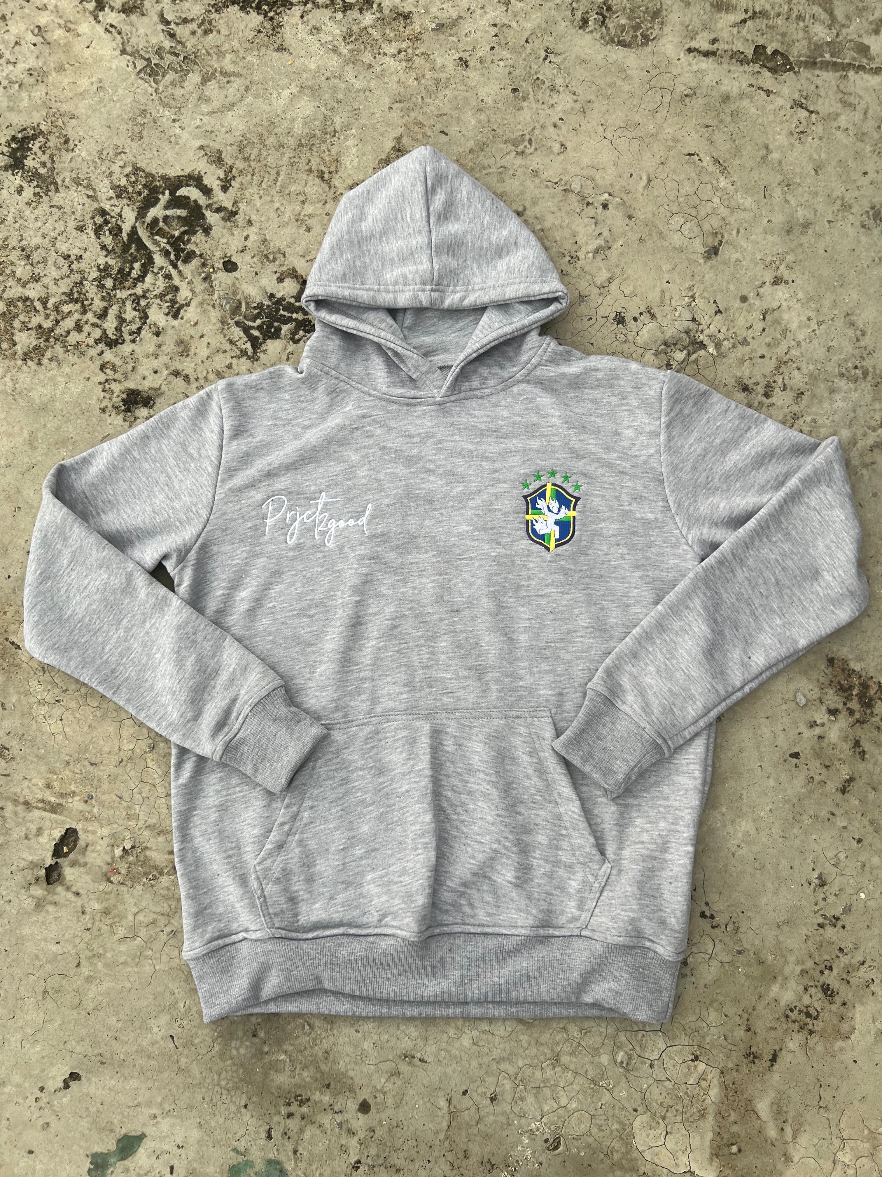 Chlr Brazil Inspired Hoodie - Grey - Pre-order